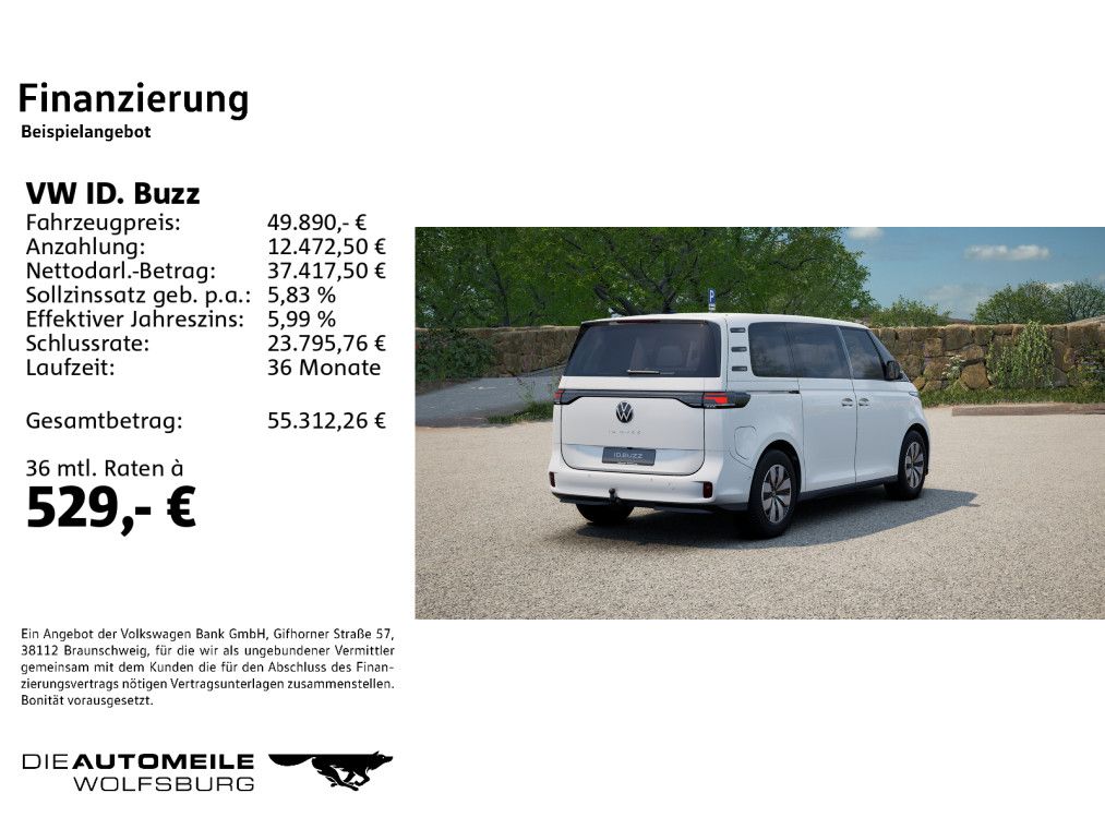 Volkswagen ID.Buzz Pro 210 kW Kamera/AHK imagem 2