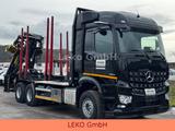 Mercedes-Benz Arocs 2653 Mit Kran Loglift 125Z Holz LKW - Mercedes-Benz Lk