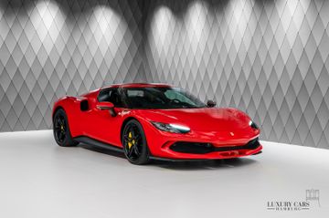 296 GTB RED/BLACK LIFT CARBON PASSENGER DISPLAY