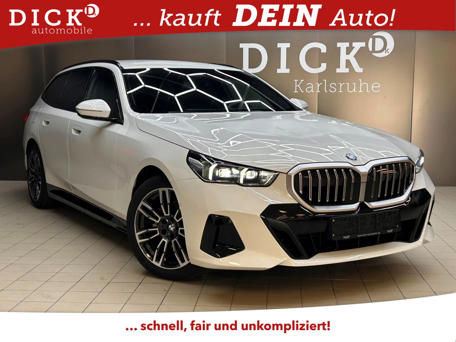 Fahrzeugabbildung BMW 520 T Sport Aut M PAKET+SCHADO+HEAD+H&K+360+AHK+