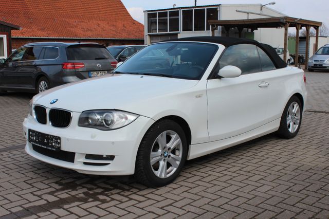 BMW 120d Cabrio Xenon Leder PDC Tempo Sitzhzg.