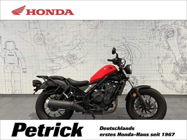 Honda CMX 500 Rebel ABS Red - inkl. Gepäckbrücke + Trä