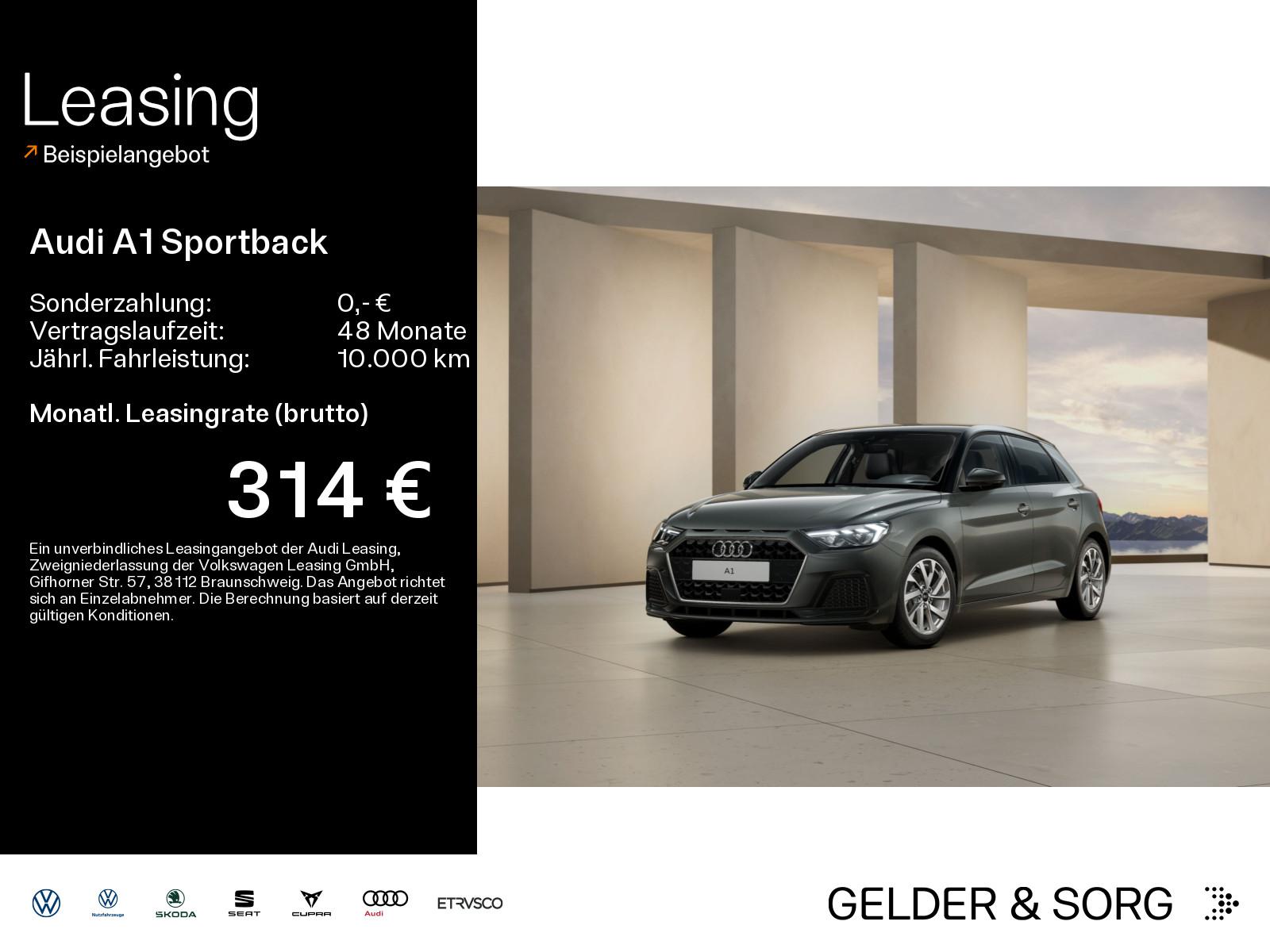 Audi A1 Sportback advanced 25 TFSI*SHZ*LED*EPH*2Zonen