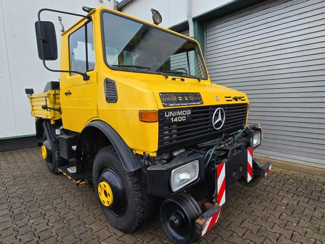 Unimog U 1400 4x4 Zweiwege/Waggensbremsanlge600t