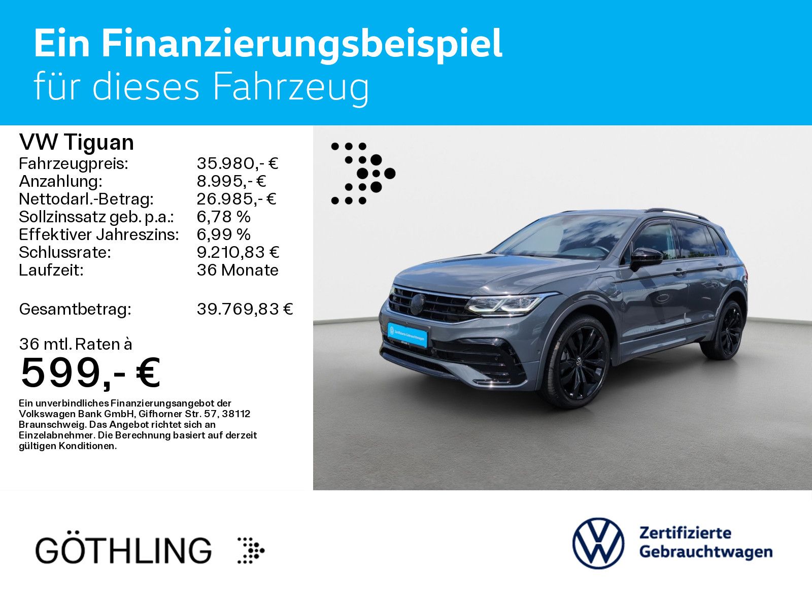 Volkswagen Tiguan R-Line 1.4 TSI eHybrid*NAVI*Matrix*Kamera imagem 2