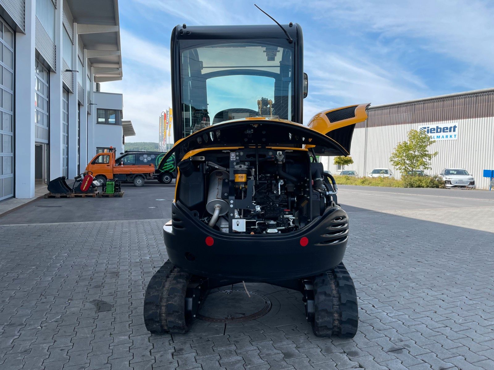 Fahrzeugabbildung JCB 8029 CT / 151h / 2023 / Inkl. Löffelpaket - mit KI generiert/bearbeitet