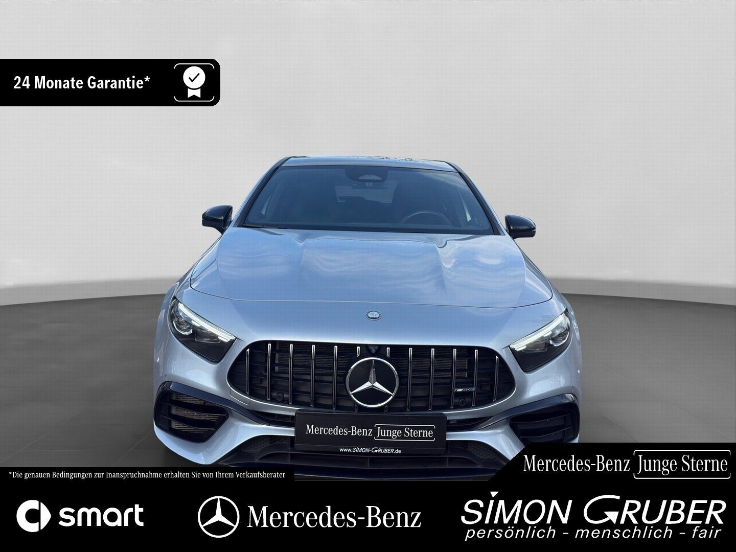 Fahrzeugabbildung Mercedes-Benz A 45 S 4M AMG Night Pano Burm HUD MBeam 360 Memo