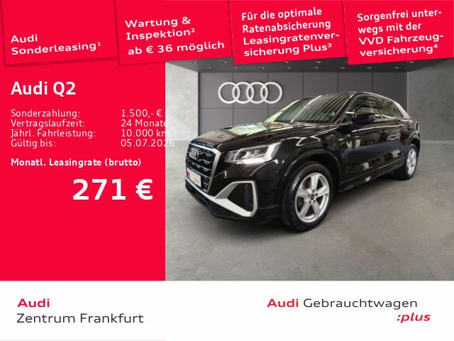 Audi Q2 35 TFSI S tronic S line LED Navi Tempomat DAB