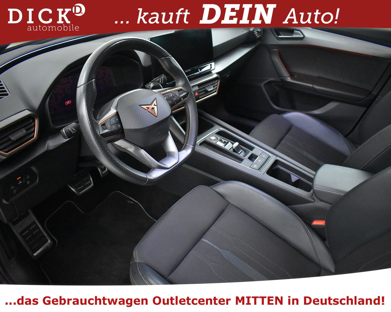 CUPRA Leon Sportst 1.4TSI e-Hyb VIRTU+LED+KEY+NAVI+18" - Image 12