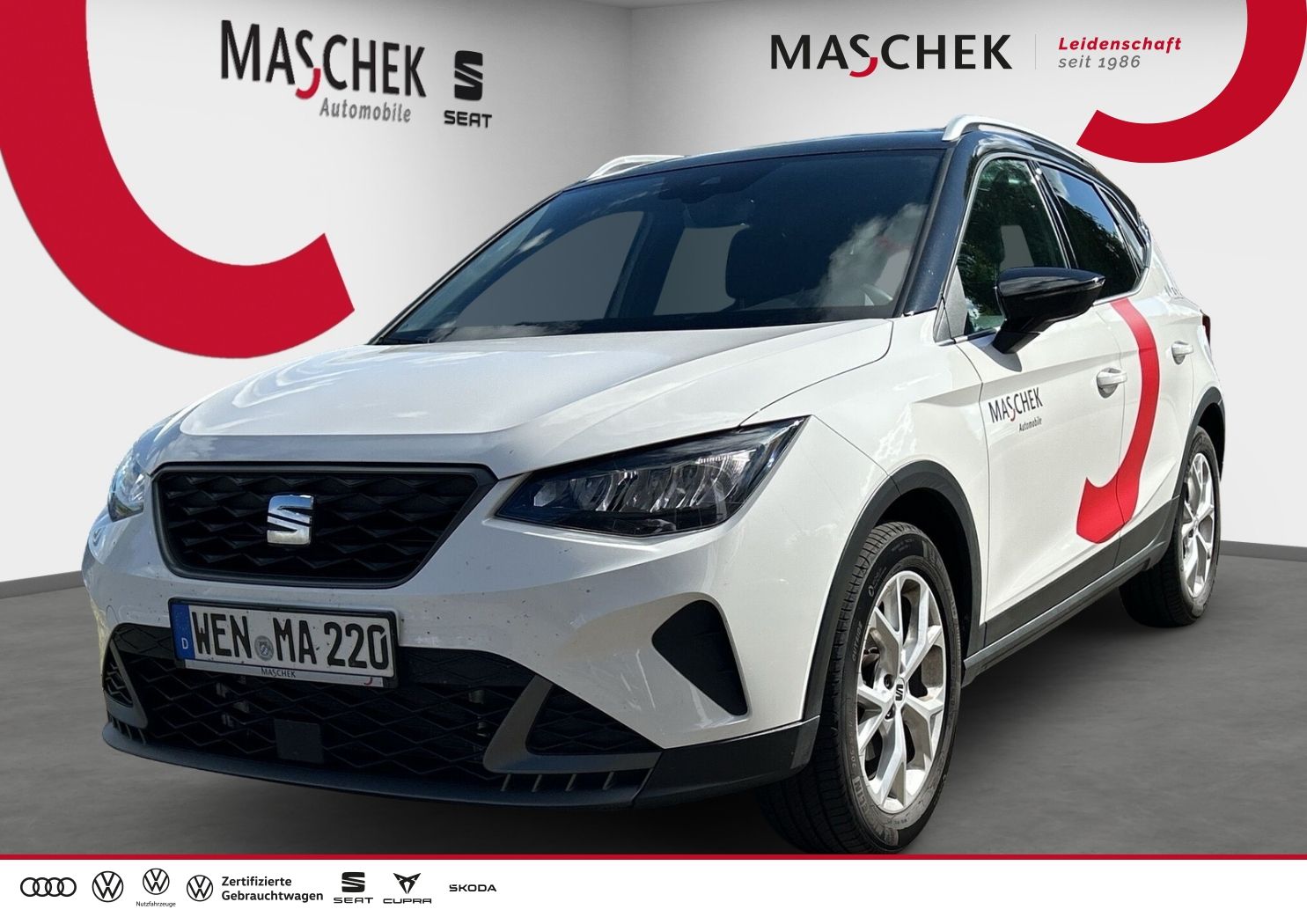 SEAT Arona FR 1.0 TSI DSG Anschlussg Sitzh FullLink L