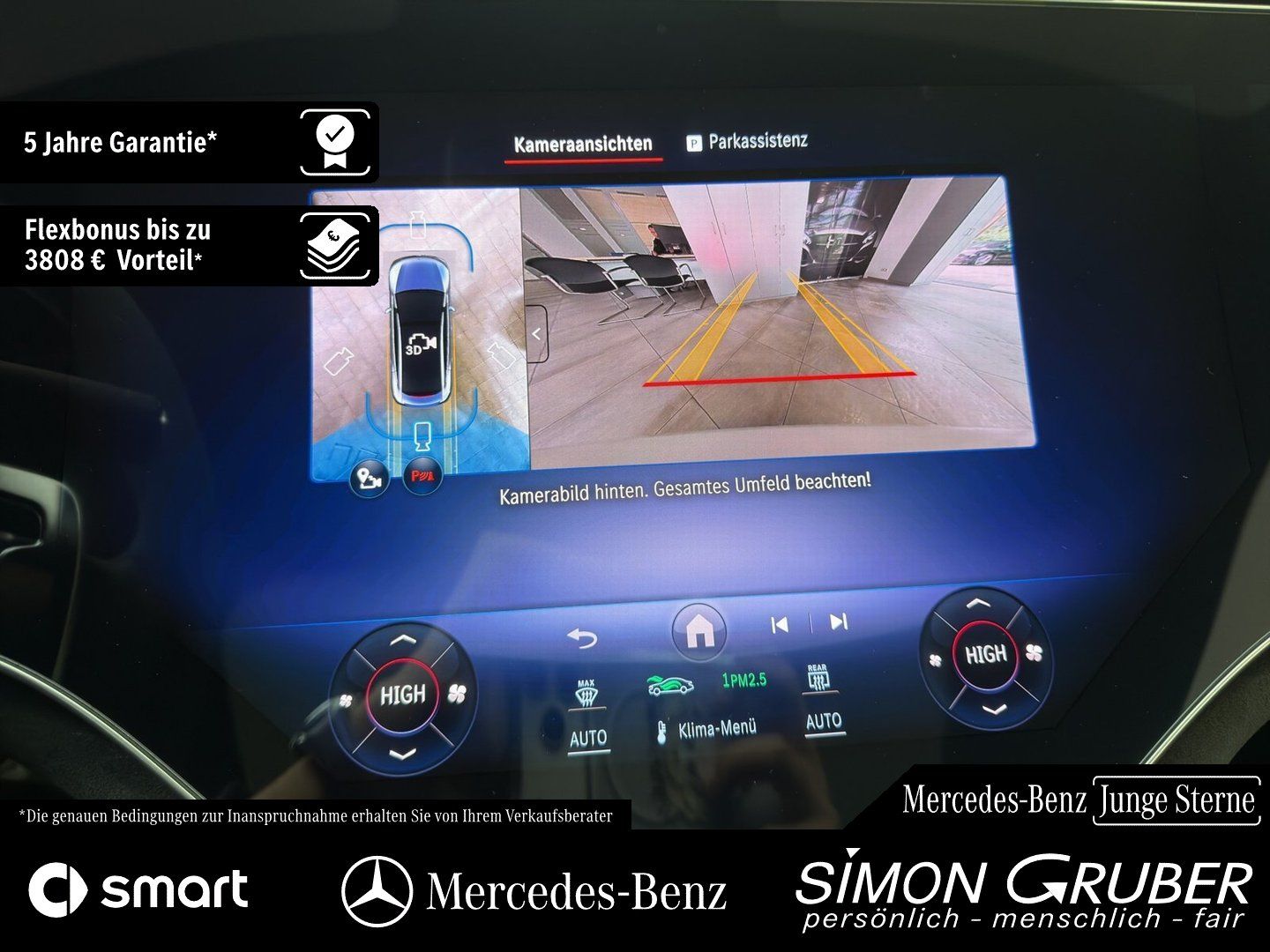 Fahrzeugabbildung Mercedes-Benz EQE 43 4M AMG Hyper Pano HUD Massage Md2025