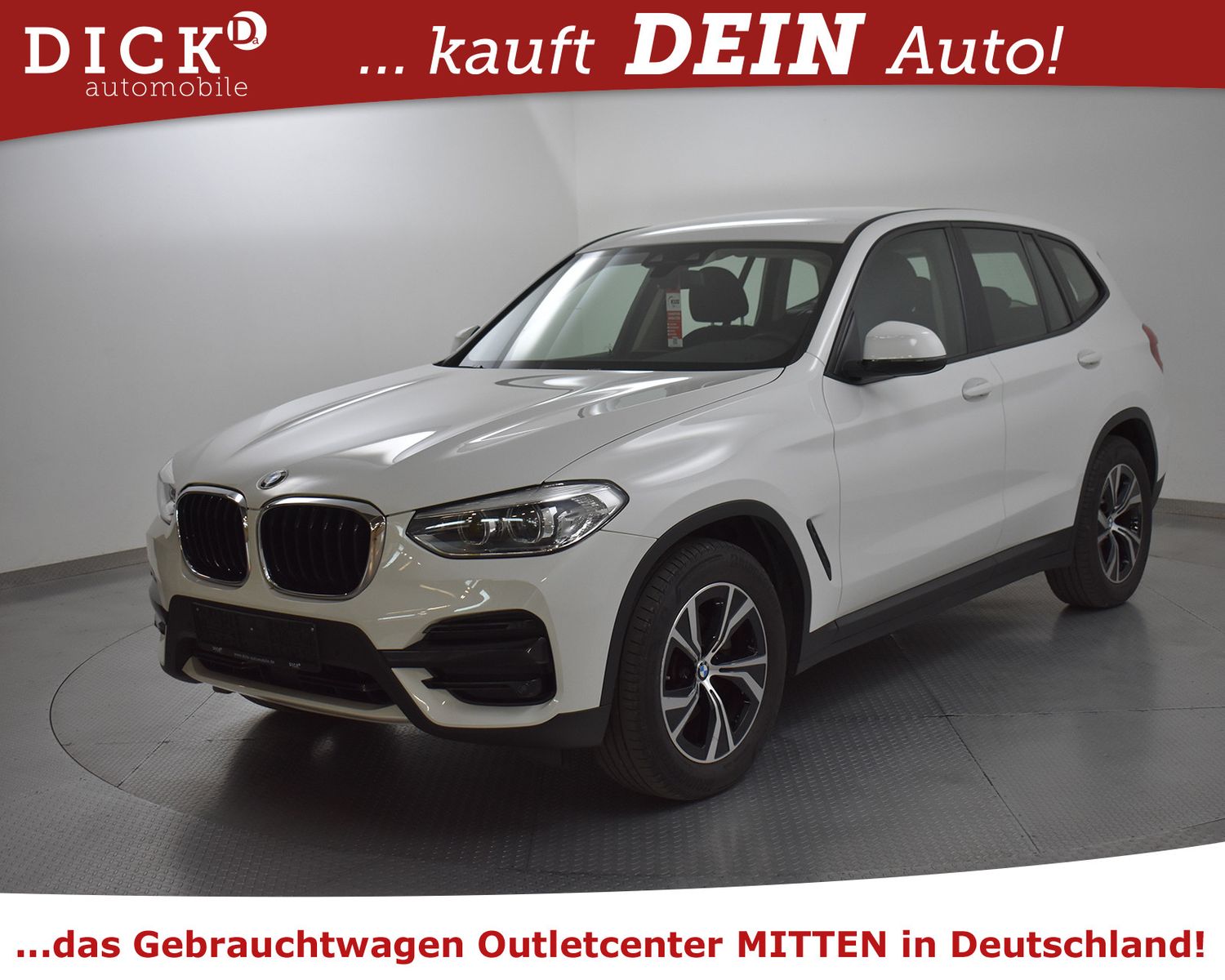 BMW X3 xDri 20d Aut Advan NAVI+LED+AHK+ACC+SHZ+PDC+M - Image 4