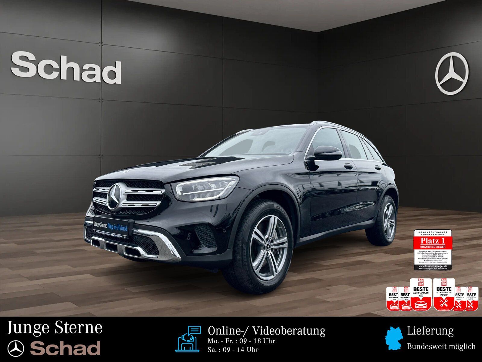 Mercedes-Benz GLC 300 e 4MATIC MBUX+LED+KAMERA+CARPLAY+ASSIST+