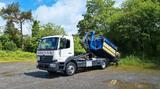 Mercedes-Benz Abrollcontainer Haken Küpper Weisser Salzstreuer - Abrollcontainer