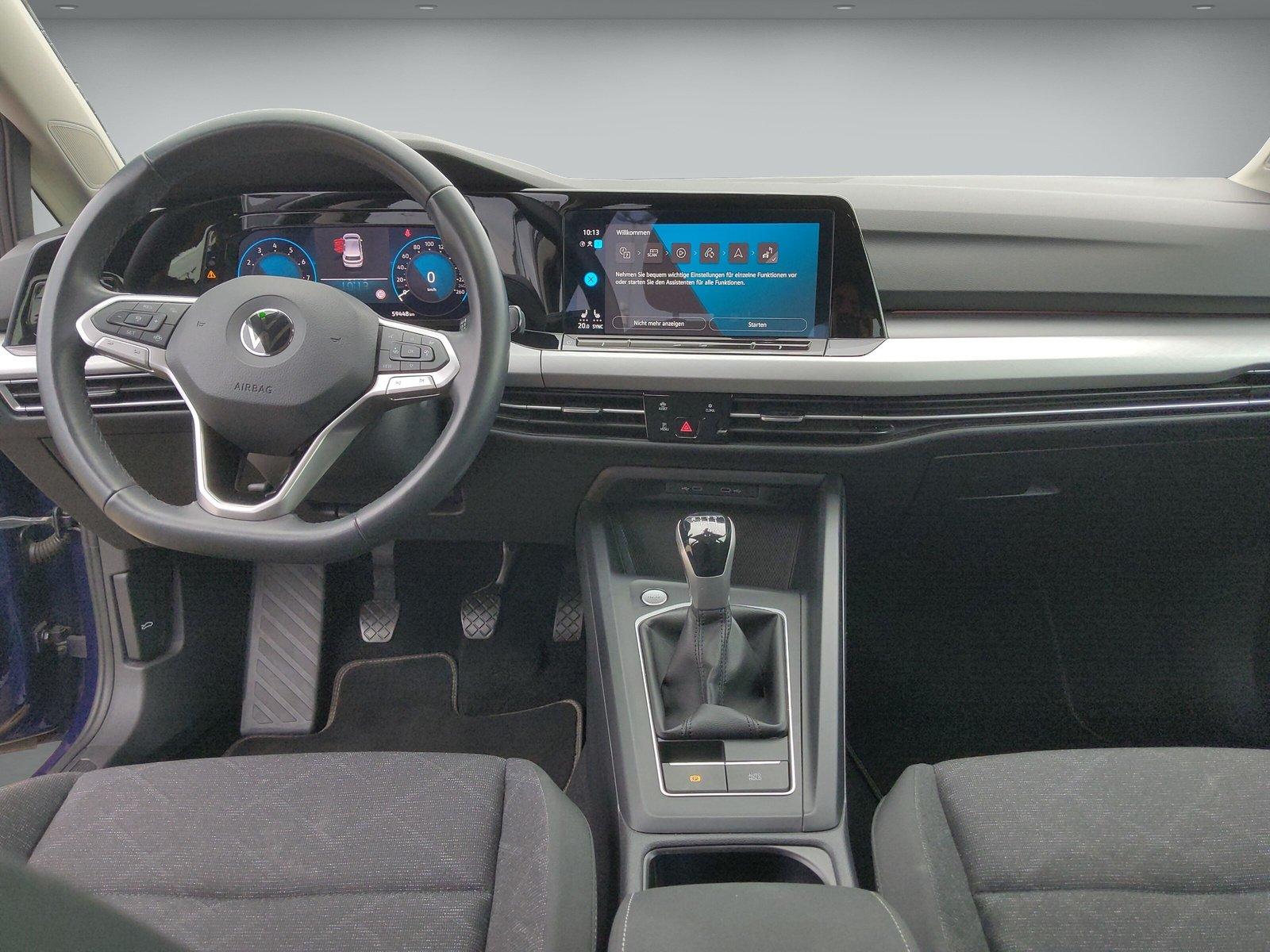 Volkswagen Golf Life 1.5 TSI AHK LED PDC ACC Sitzh. Navi, миниатюра 10