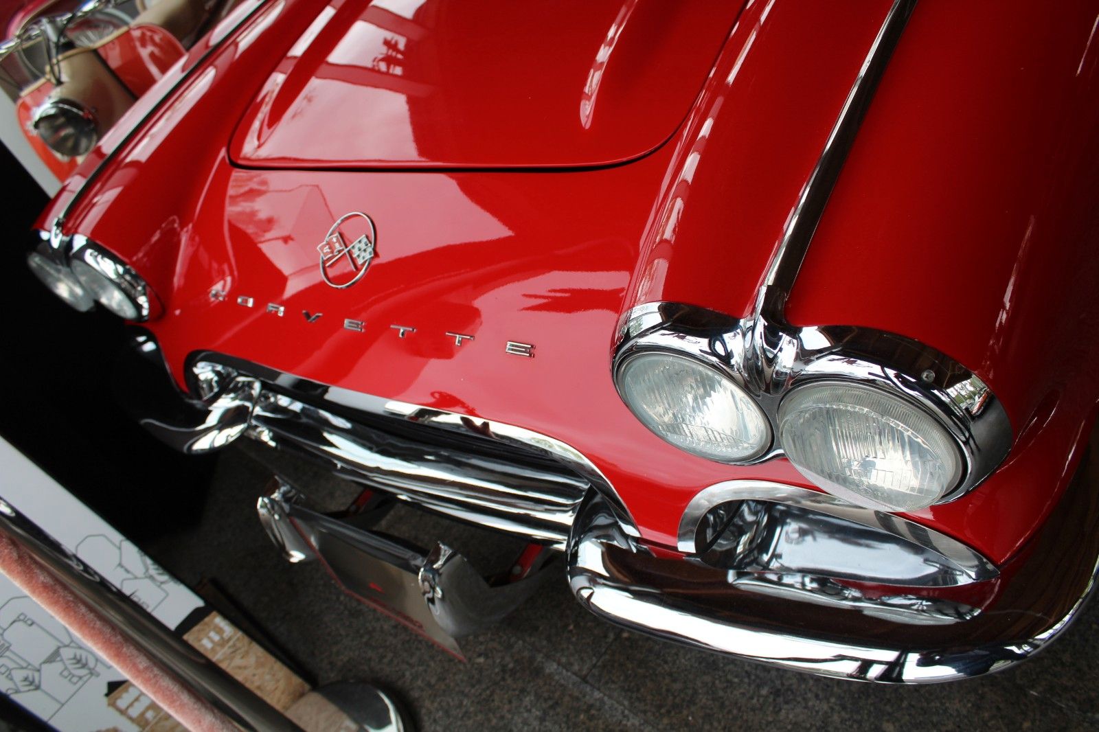 C1 Convertible 283 Cui V8, 4 Gang Schalter!