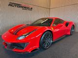 Ferrari Painted Shields, Carbon Wheels, Race Livery - Ferrari 488 Pista