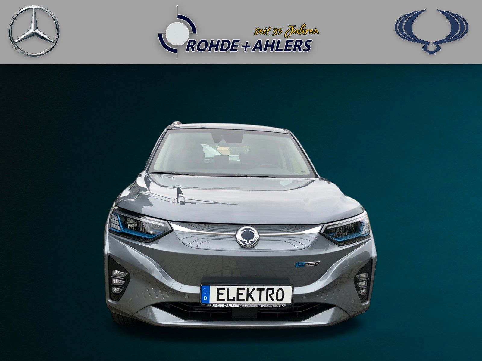 Fahrzeugabbildung Ssangyong Korando e-Motion TITANIUM +LEDER+ABSTANDSPILOT