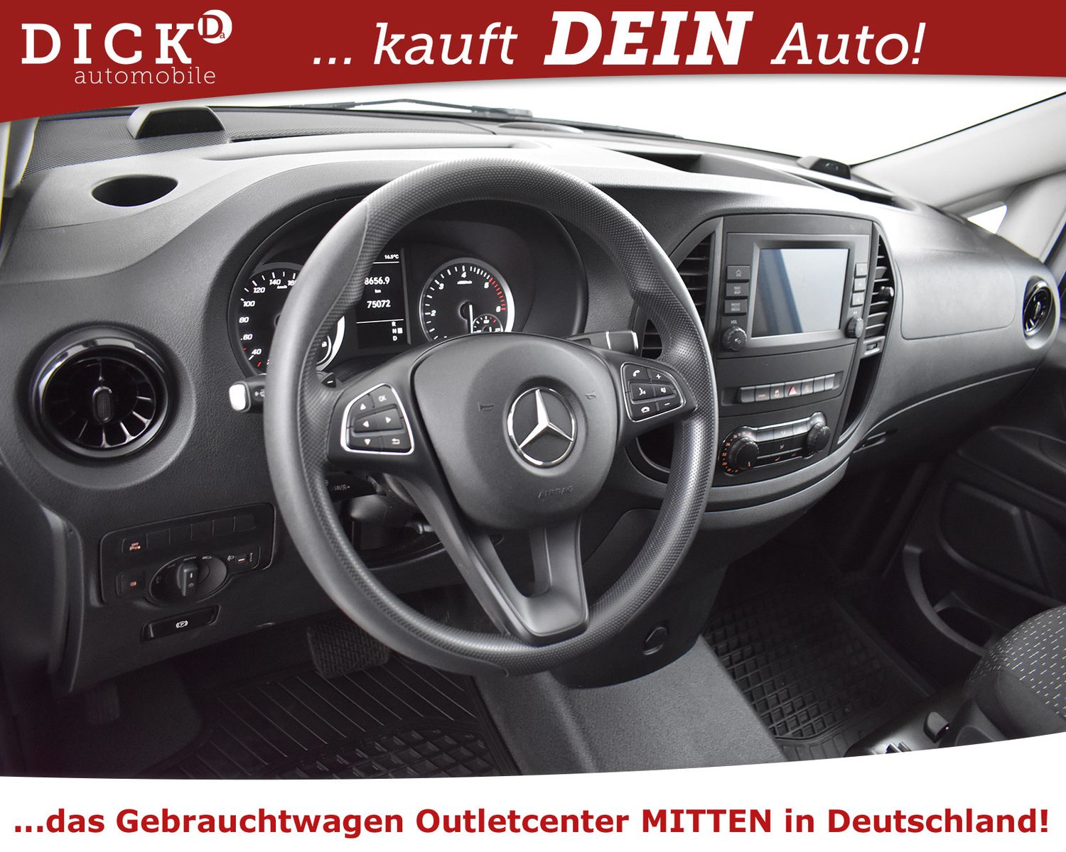 MERCEDES-BENZ Vito 114CDI 9G RWD NAVI+KLIMA+KAMER+TEMP+MFL+DAB - Image 10