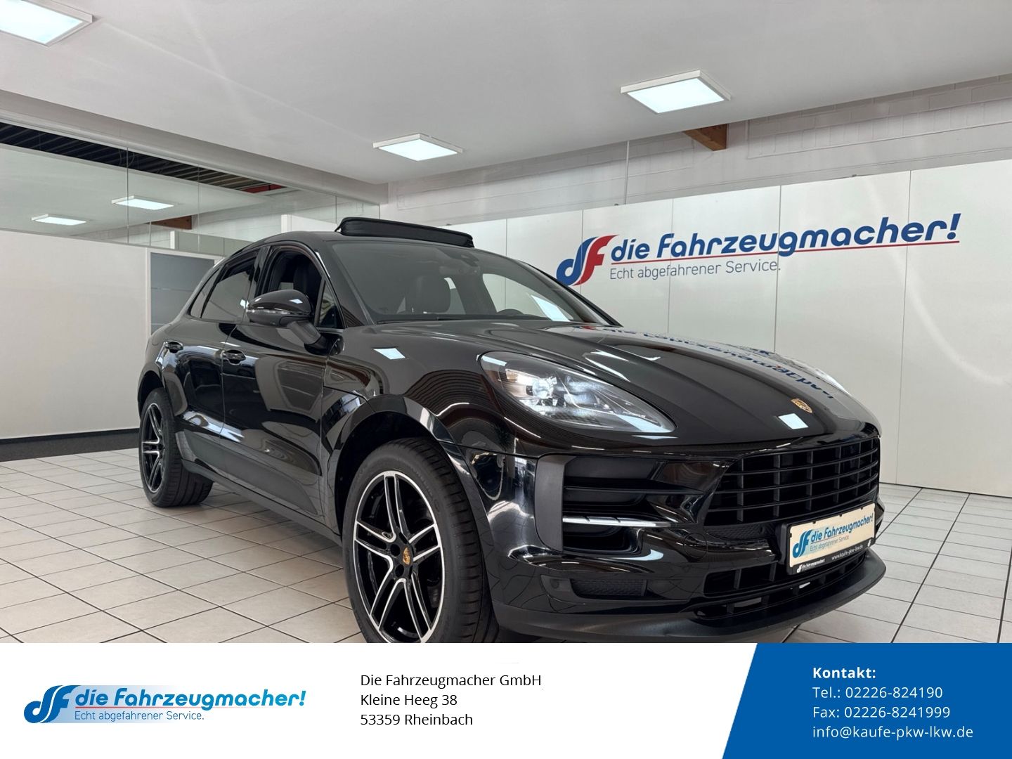 Fahrzeugabbildung Porsche Macan DE-Auto Pano Navi Memory S Soundsy LED Dyn