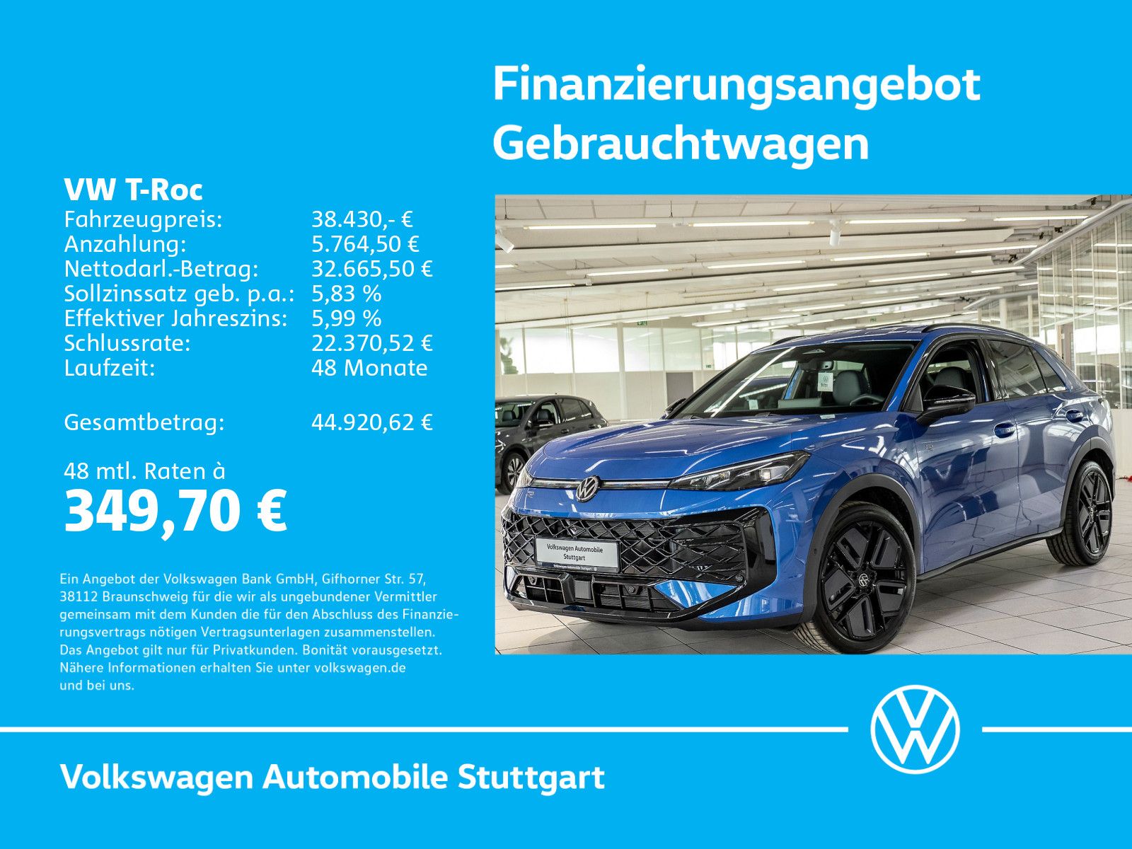 Volkswagen T-Roc R-Line 1.5 eTSI DSG Navi Kamera ACC LED
