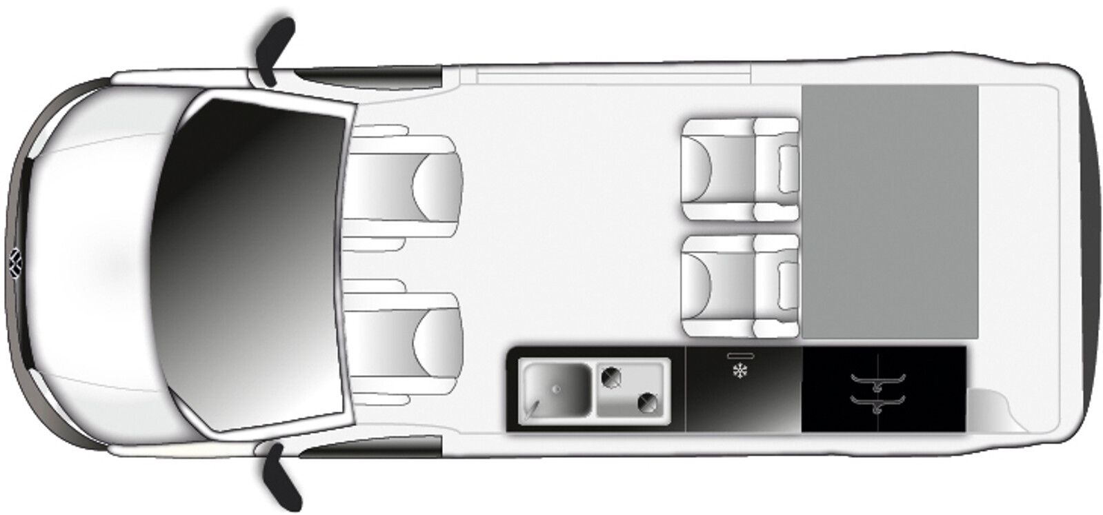 Fahrzeugabbildung Westfalia Kepler Six 150 PS - Automatik Fahrassistenz,ACC