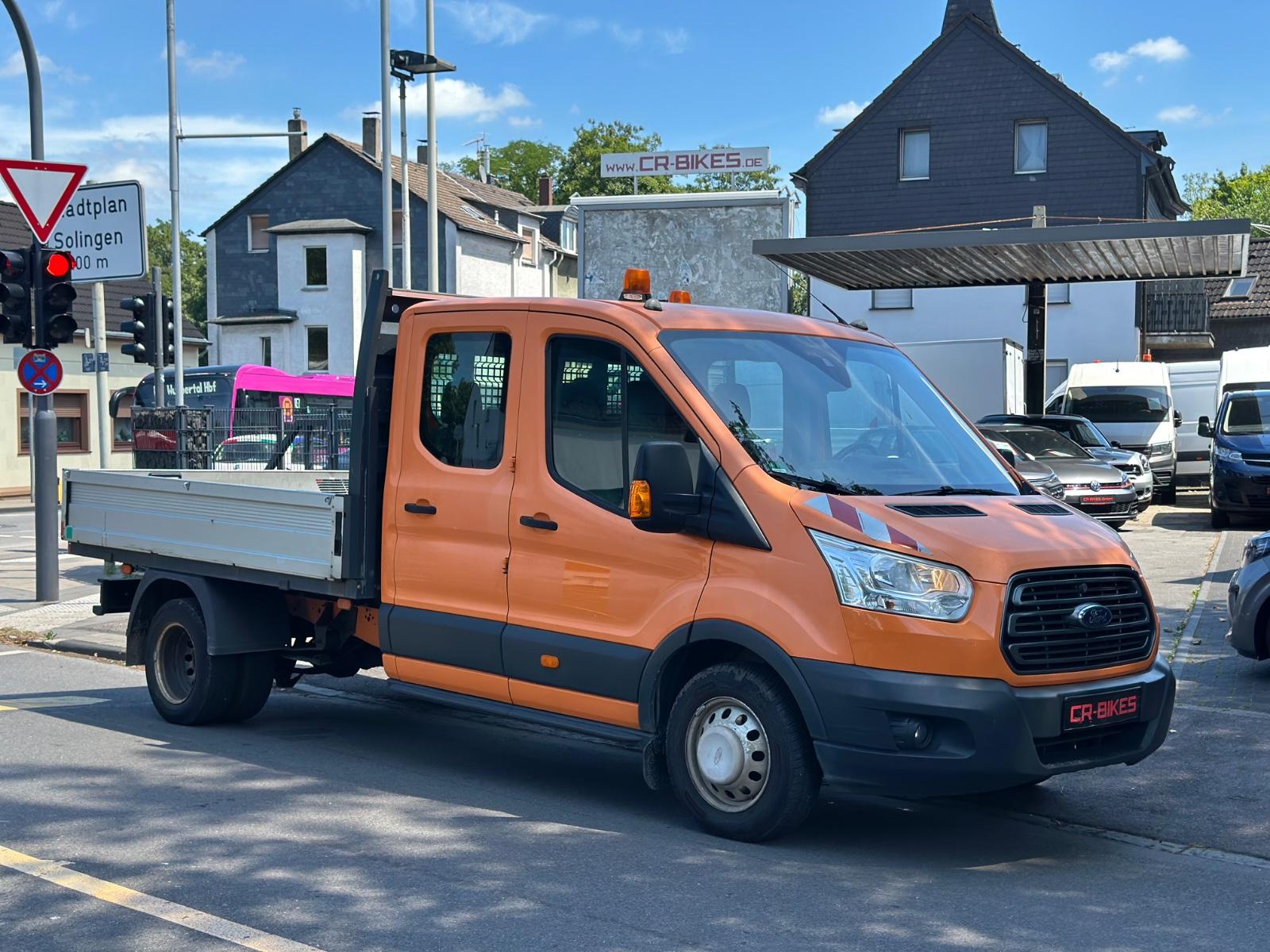 Ford Transit Pritsche 350 L3 DoKa  Zwillingsbereifung