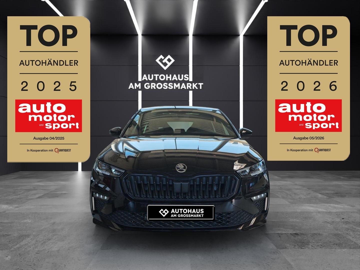 Skoda Scala Monte Carlo El. Panodach Matrix LED Blendf