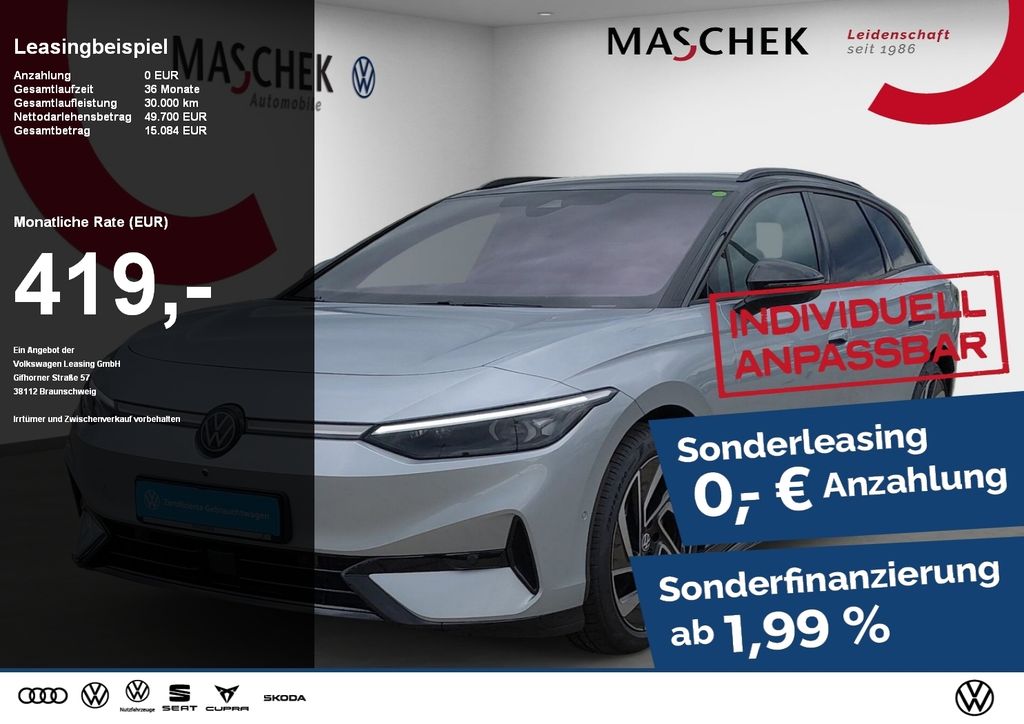 ID.7 Tourer Pro Wärmepumpe AHK IQ-Light RearView