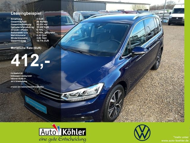 Volkswagen Touran Highline TDi DSG Massage SpurH LM LED