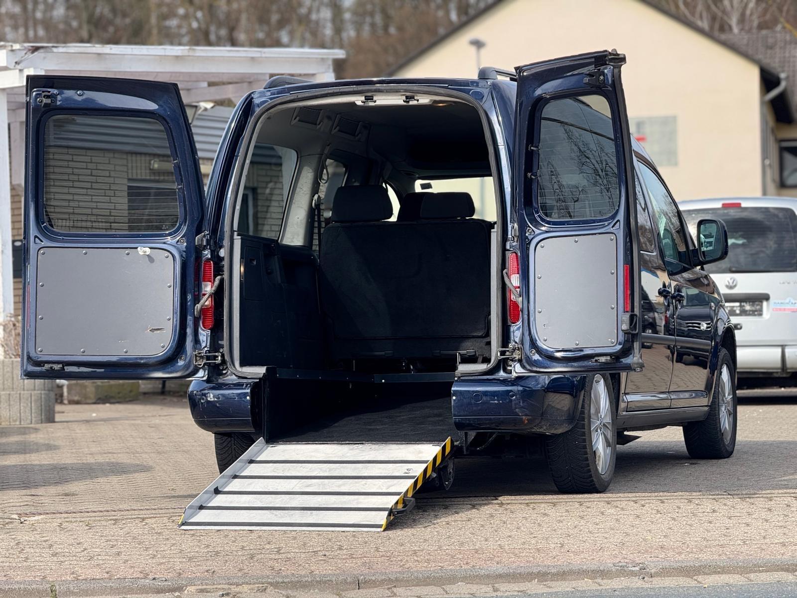 Volkswagen Caddy Maxi DSG Behindertengerecht-Rampe