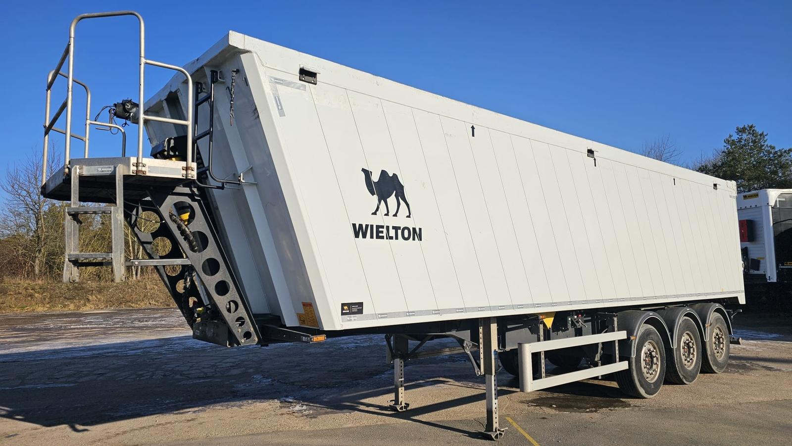 Wielton NW-3 Getreidemulde 3-Achs Hinterkipp-Aluminiummu