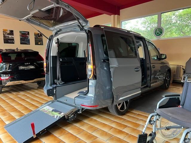 Volkswagen Caddy Maxi Style Rollstuhlrampe Kam digCo LED