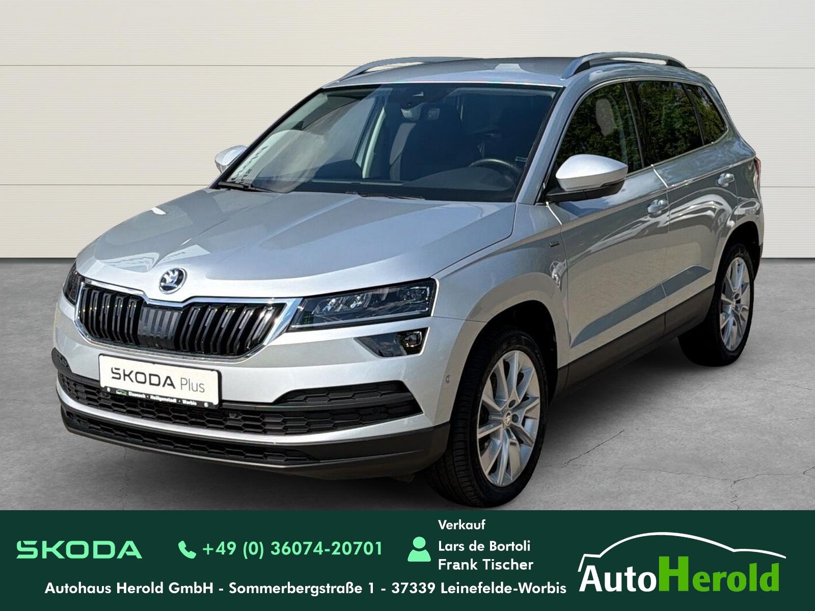 Skoda KAROQ  Clever 1,5 TSI 110 kW+DSG+AHK+CANTON