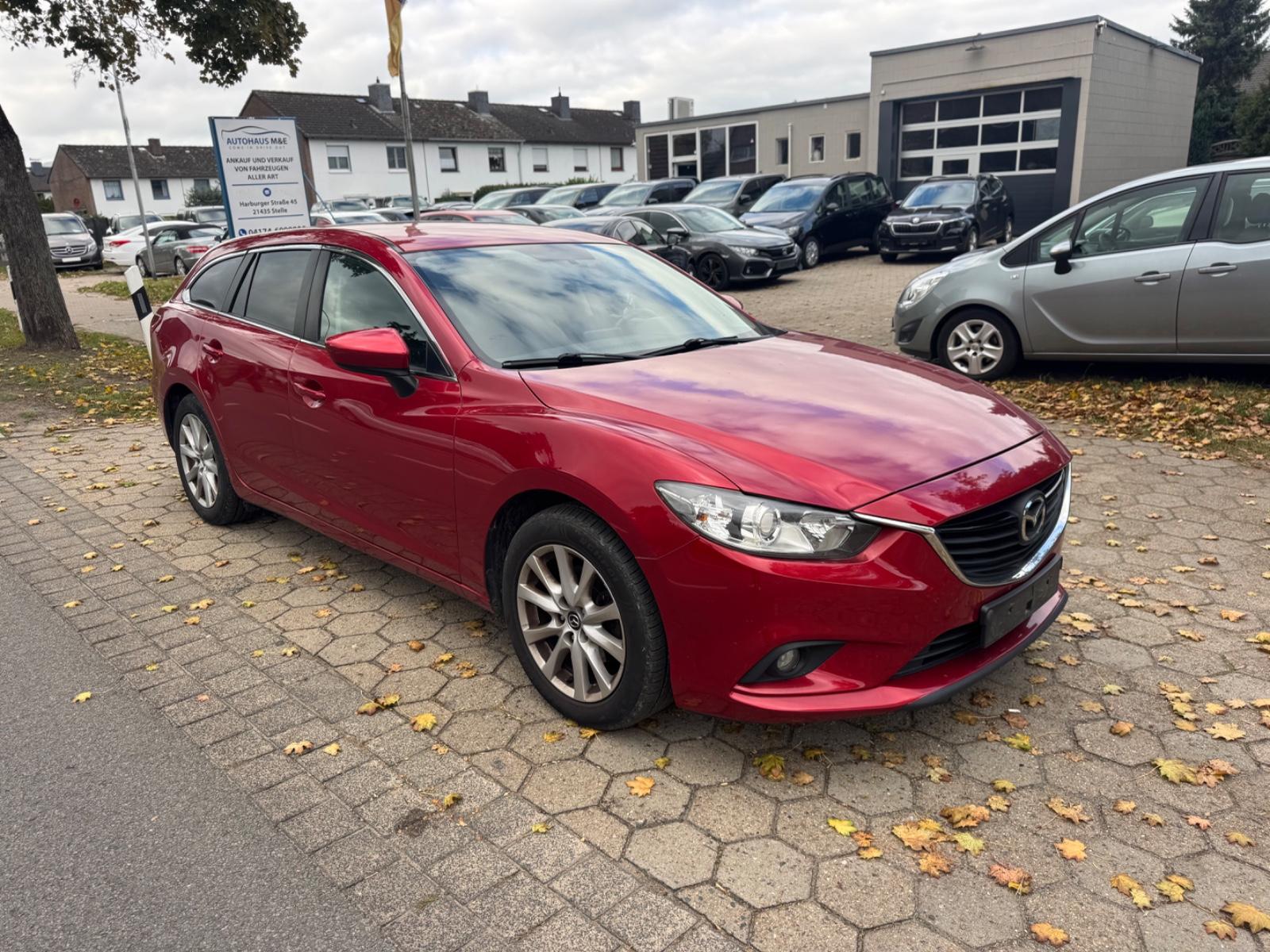 MAZDA 6 BREAK 2.2 SKYACTIV-D 150ch BUSINESS LINE - GPS - PHARES MATRIX LED - ATTELAGE - CLIM BIZONE