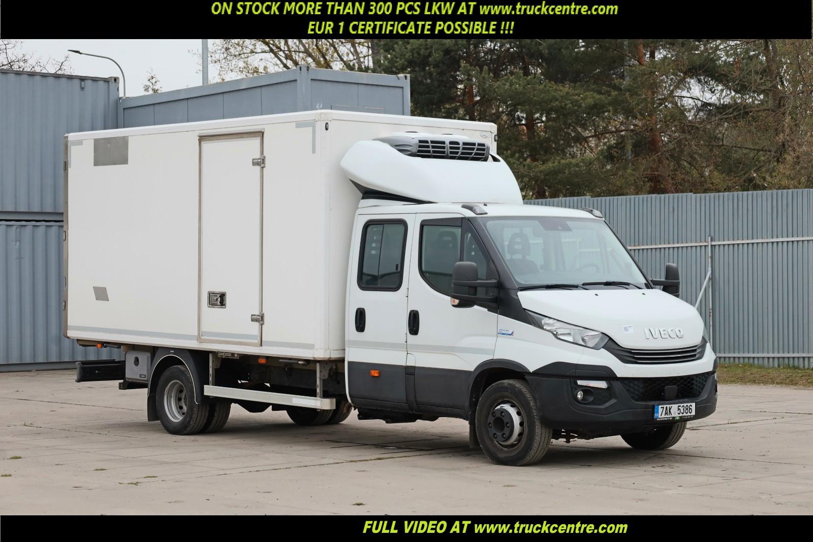 Iveco DAILY 70C18, EURO 6, FIXED TRAILER COUPLING