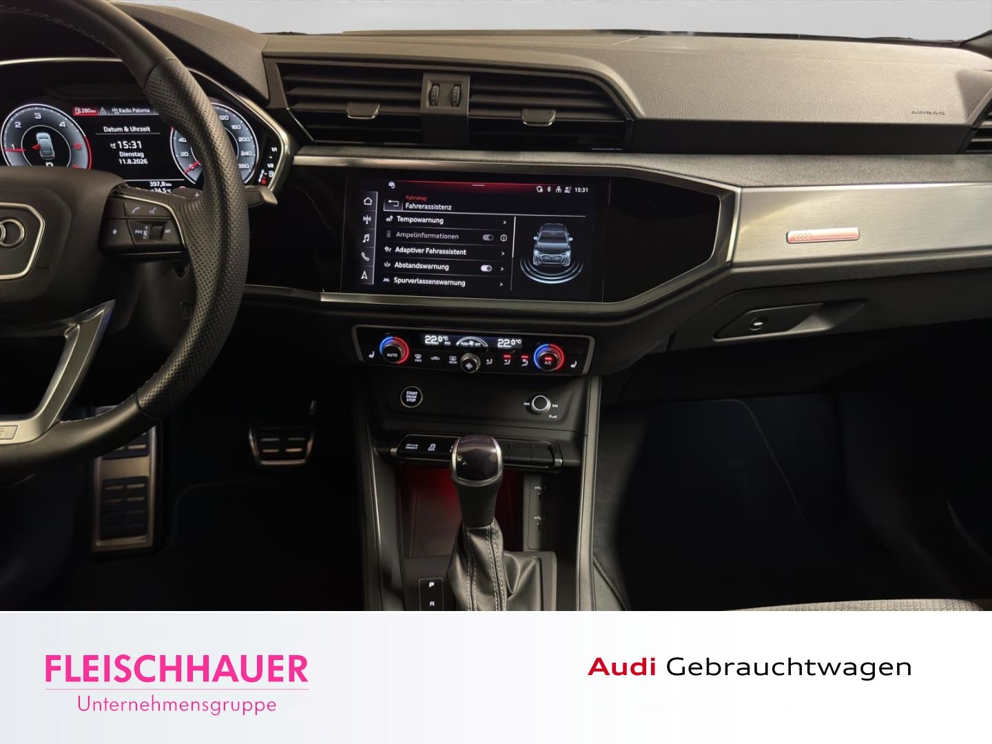 Audi Q3 Sportback 35 TDI S line LED+NAVI+RFK+TEMPOMAT foto 14