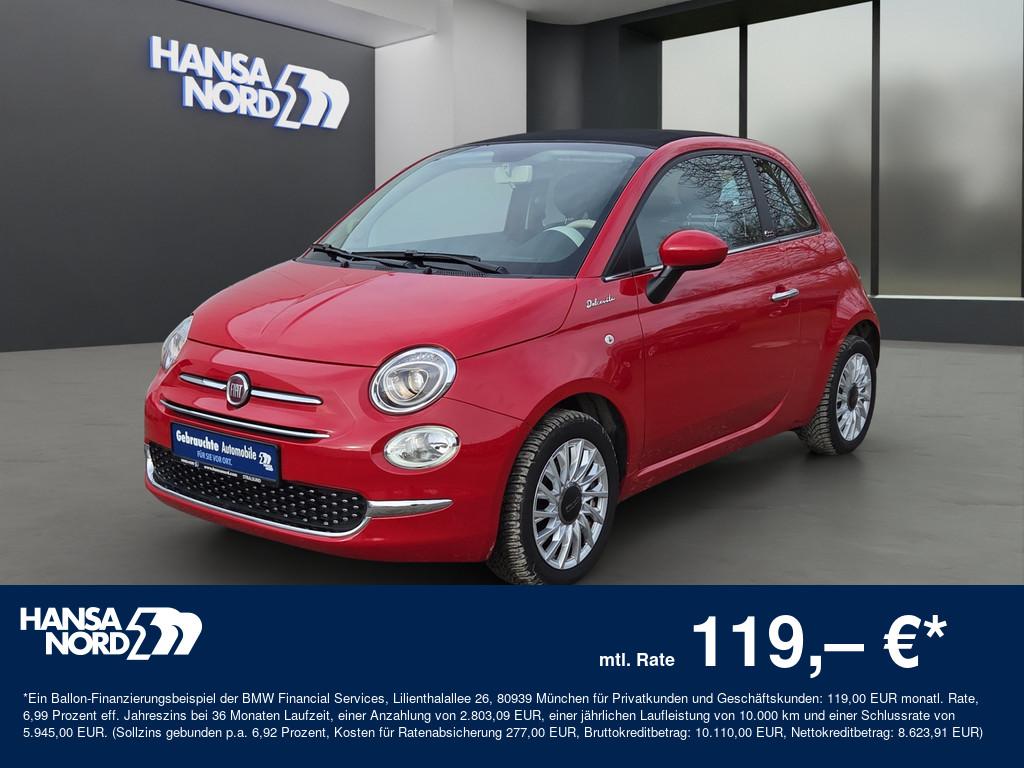 Fiat 500 Dolcevita KLIMAAUTOMATIK NAVI PDC DAB 16"