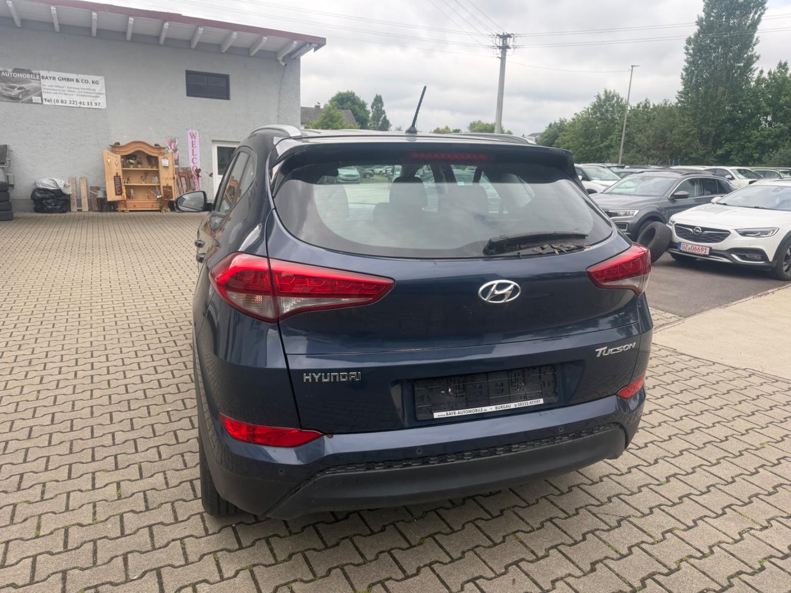 Hyundai Tucson blue Trend 2WD Winterpaket