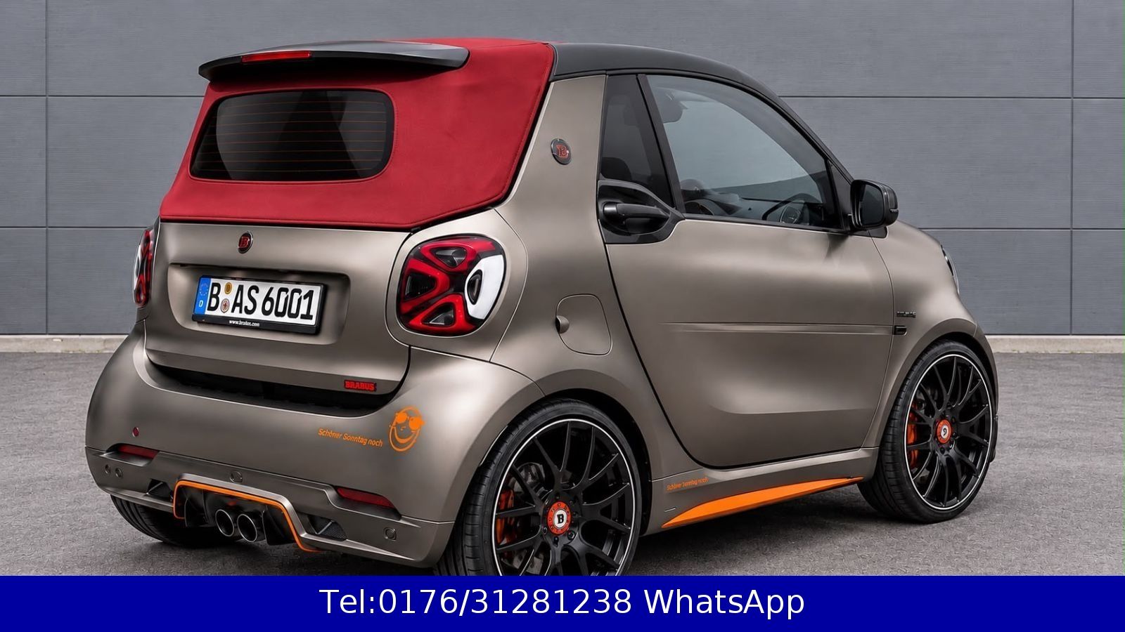 Smart ForTwo SMART EQ-Cabrio-BRABUS-Einzelstück- imagem 3