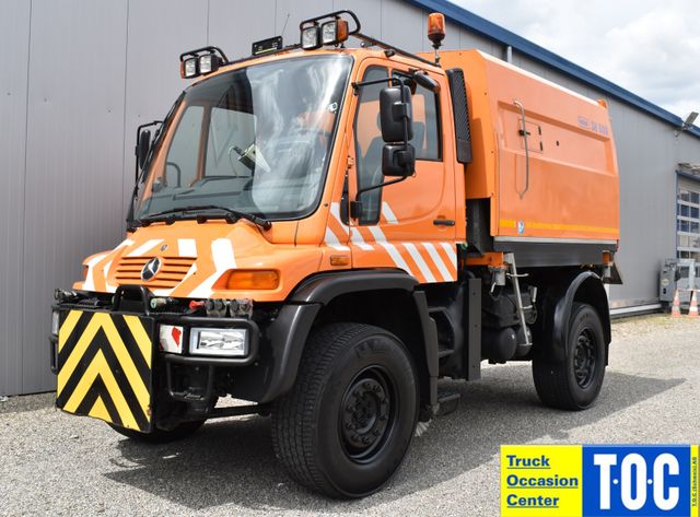 Unimog U500 Vario-Pilot hydrostat-Antrieb Schmidt SK500