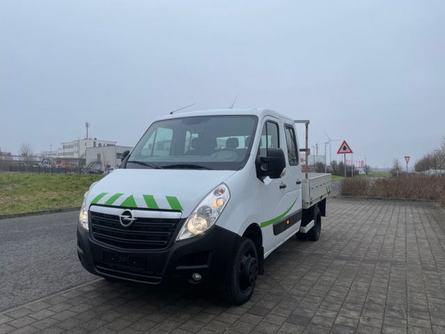 Opel Movano 4x4*Allrad*Pritsche*Doka*6Sitze*Klima*AHK