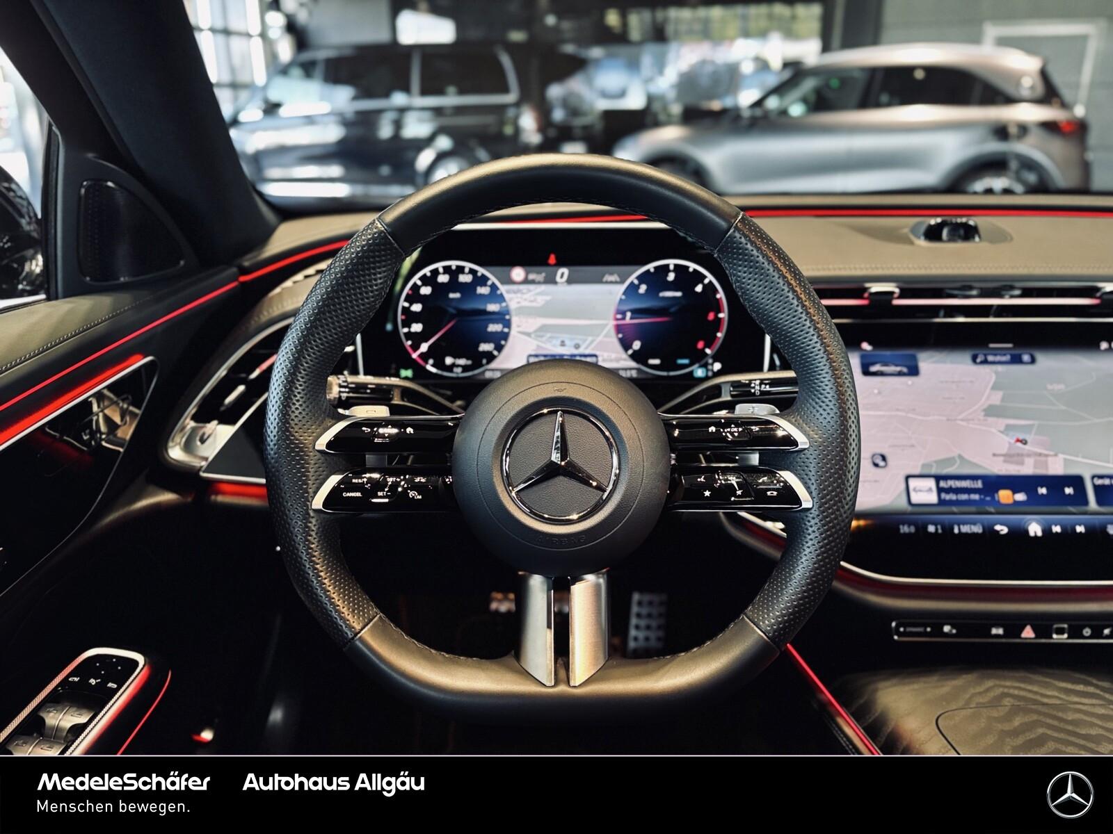 Mercedes-Benz E 220 d Limo AMG Night Superscreen IconicGlow