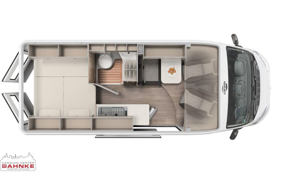 Carado CV 600 PRO Aufstelldach, Dieselheizung