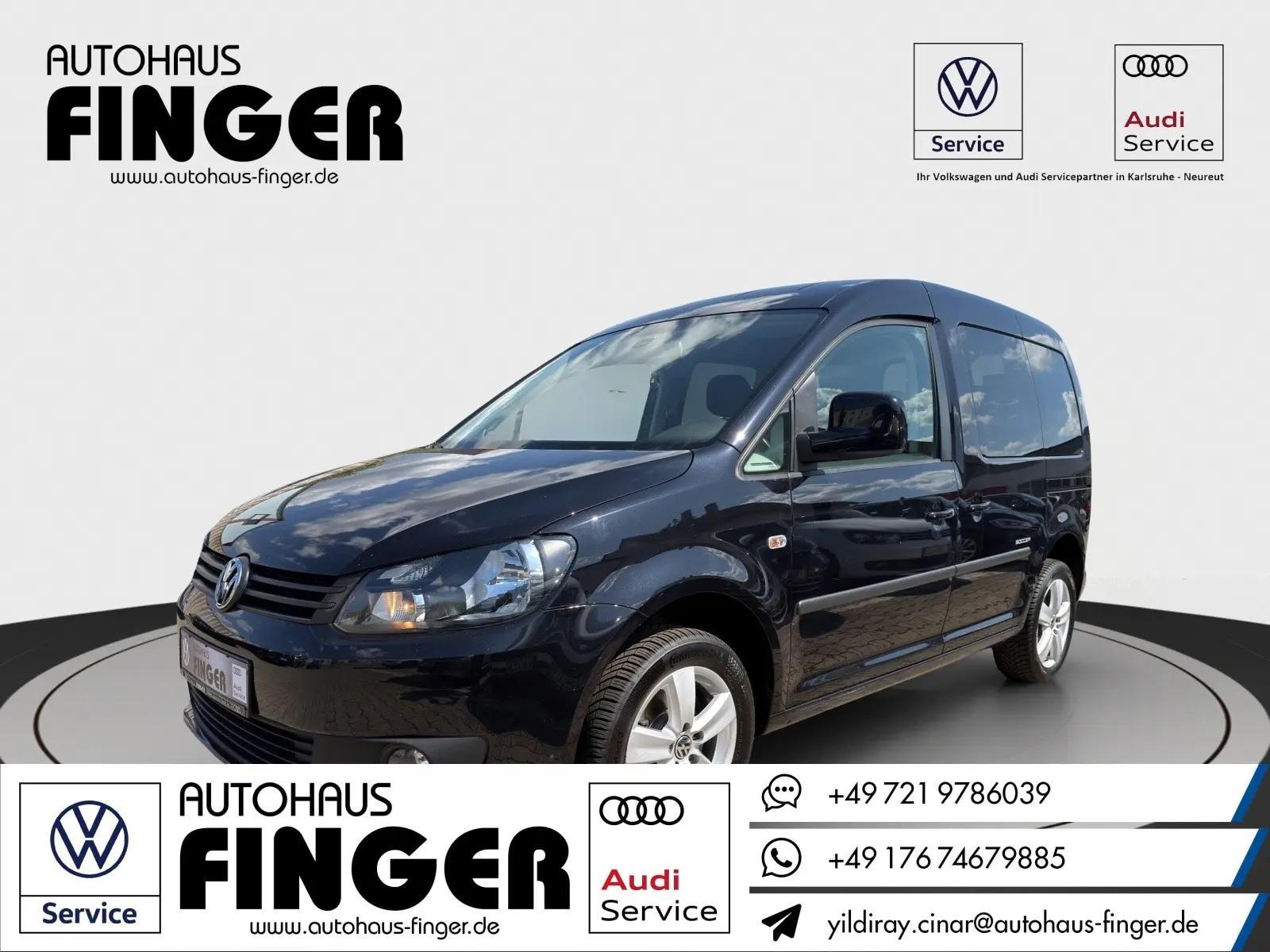 Volkswagen Caddy 2.0 TDI Soccer*AHK/Klimaauto/SHZ/PDC/ALU*