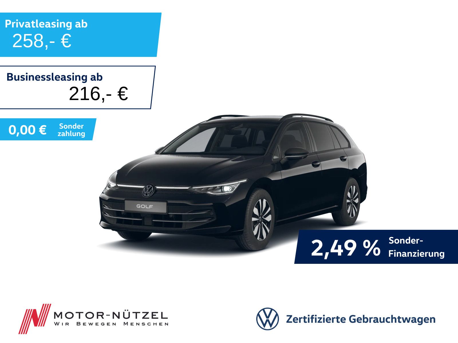 Volkswagen Golf VIII Variant 2.0TDI DSG GOAL MATRIX+AHK+360