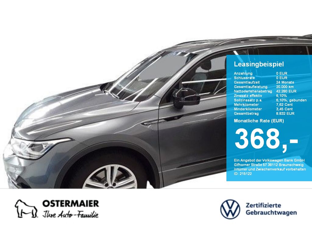 Tiguan Allspace R-LINE BLACK STYLE 2.0TSI 190PS
