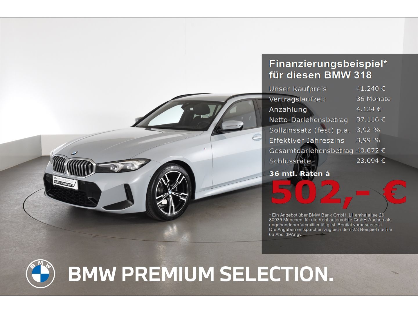BMW 318 d Touring M Sport Driving Assistant Lenkradh foto 1