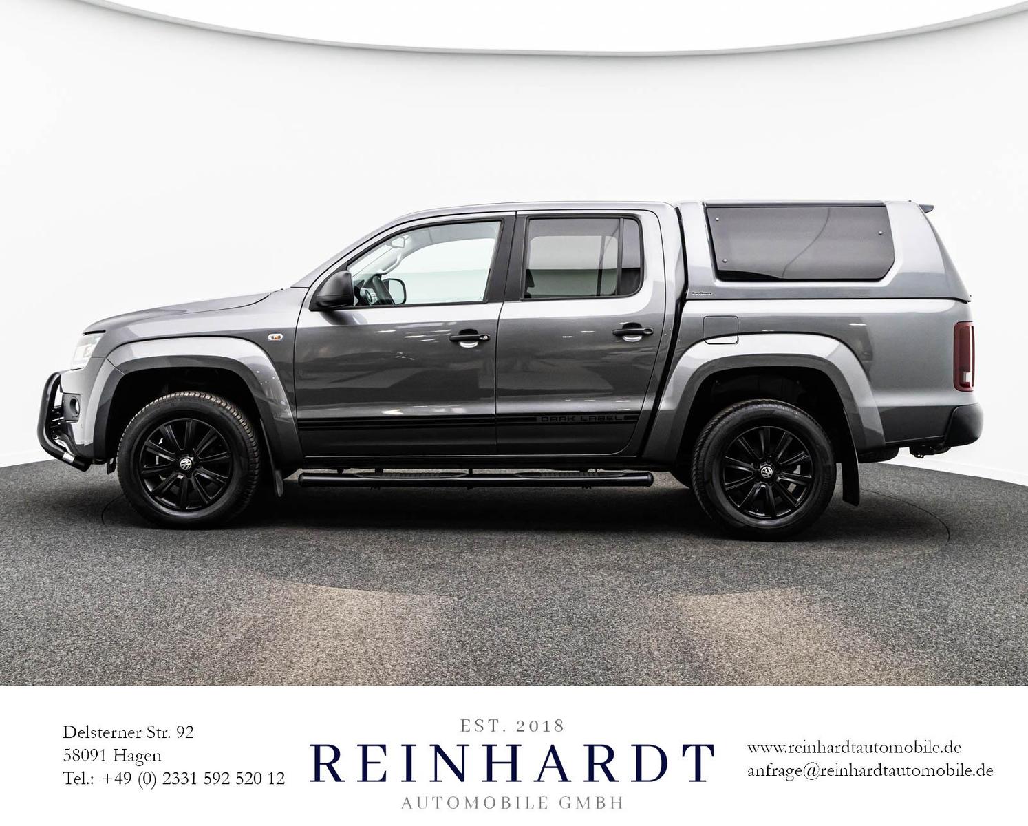 VOLKSWAGEN AMAROK DARK LABEL - 2.0 TDI 180 CH - 4MOTION - DOUBLE CAB - 115 700 KM - CAMÉRA - ATTELAGE