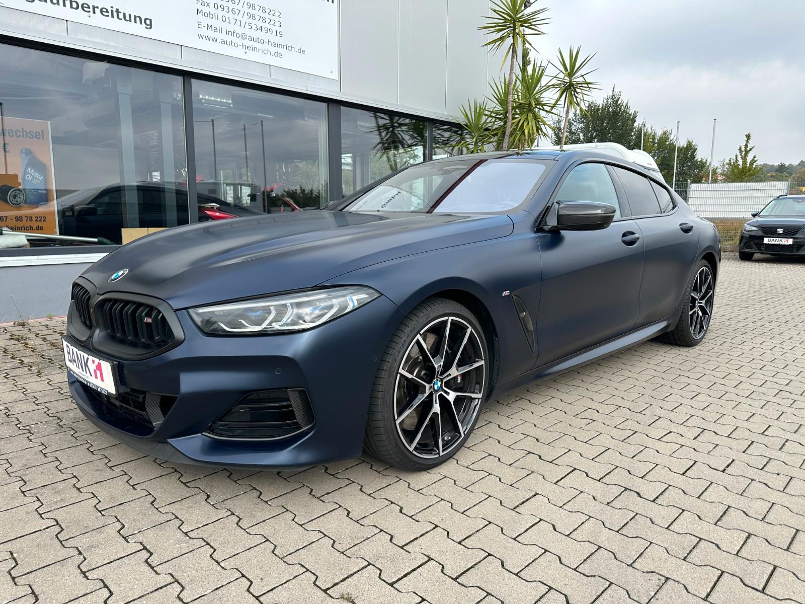 BMW M850i Gran Coupe xDrive matt FrozenTanzaniteBlue